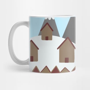 Winter scene Mug